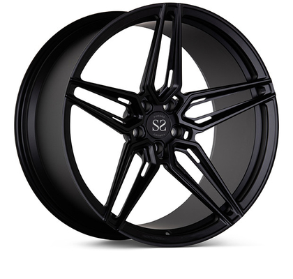 1 Piece Vossen Style Forged Wheels 24inch Gloss Black For Luxury Car Rims
