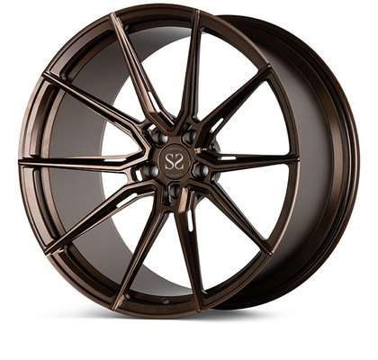 Monoblock 1 Piece Vossen Design Forged Rims 24inch Gloss Black For Luxury Car Wheels