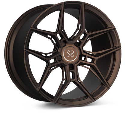 EVO4R Monoblock 1 Piece Forged Wheels Rims 18 Inch For Luxury Car