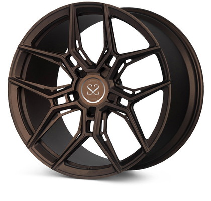 EVO4R Monoblock 1 Piece Forged Wheels Rims 18 Inch For Luxury Car