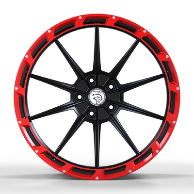 Satin Ring 1 Piece Forged Wheels Monoblock Staggered 20 Inches 5x130
