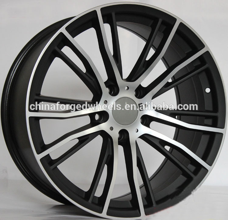 Gloss Black Car Rims With 5x120 PCD  For BMW X6/ Colour Customized 20 inch Forged Alloy Rims