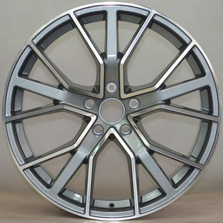 Car Rims 20&quot;  For Audi RS6 /  Gun Metal Machined Customized 20&quot; Forged Alloy Rims