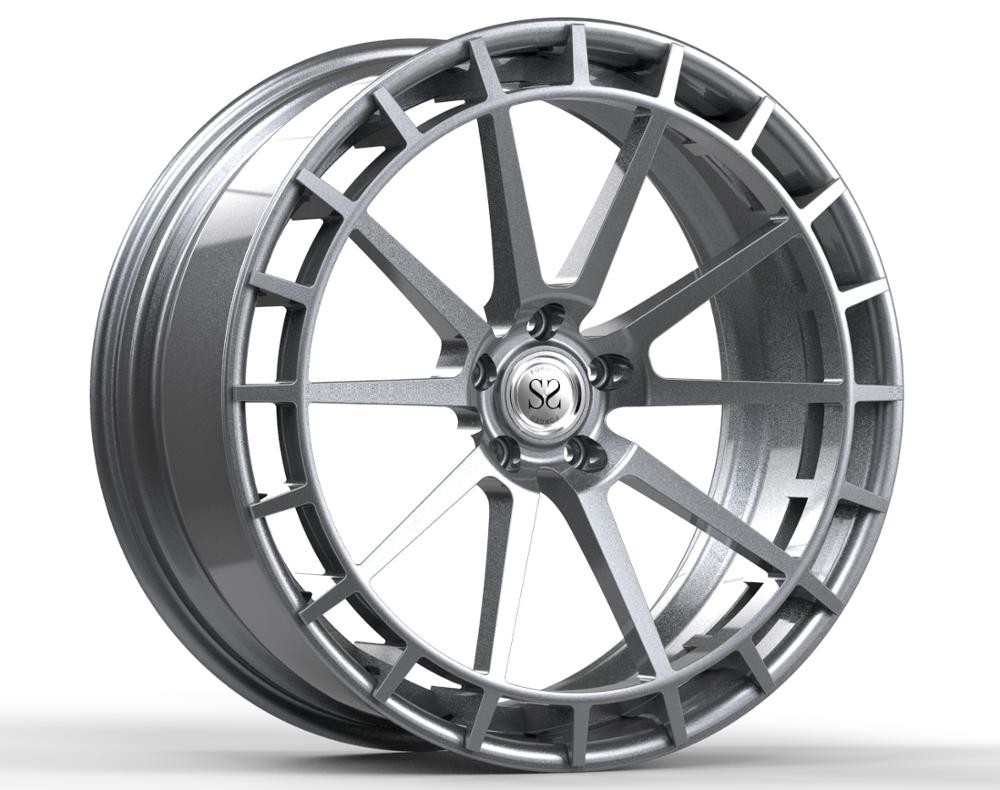 22 inch 20 inch A6061 T6 forged hand brushed wheels rims for audi rs7, q7