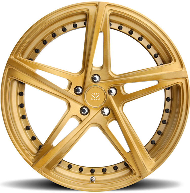 20inch Rims Bronze Customized  2-PC Forged Alloy Rims For Maserati / Rim 20&quot; Forged Alloy Wheels Made of 6061-T6 Rims