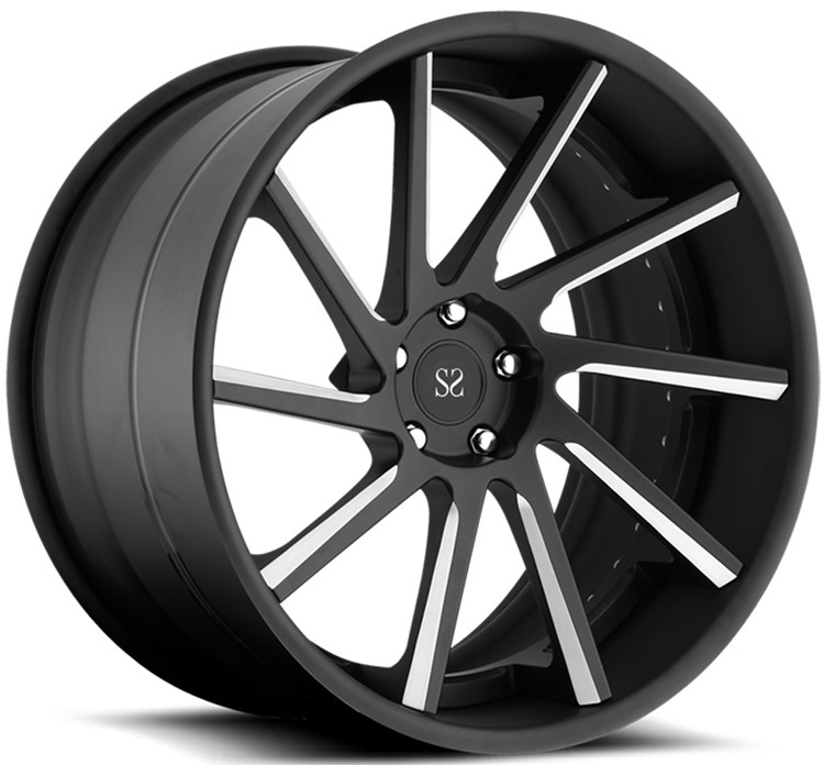 Customized 21inch Staggered Forged Alloy Rims For Audi R8