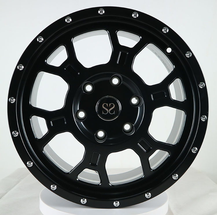 19&quot; 1-piece Forged Off Road Wheels , Custom Toyota Tundra Wheels Gloss Black for Toyota Land Cruiser