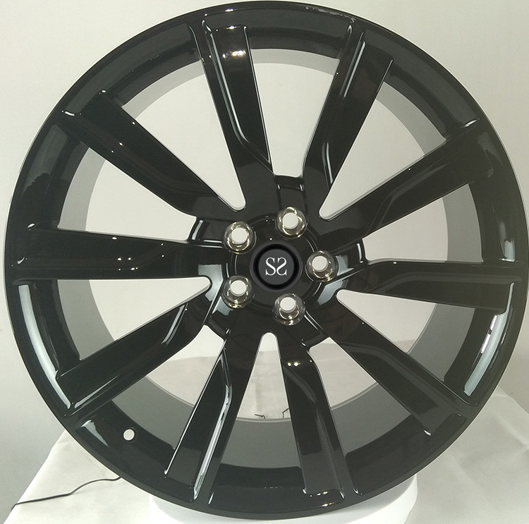 1- piece Forged Wheels Gloss Black  For Jaguar F-Type  19 20 inches 5x108