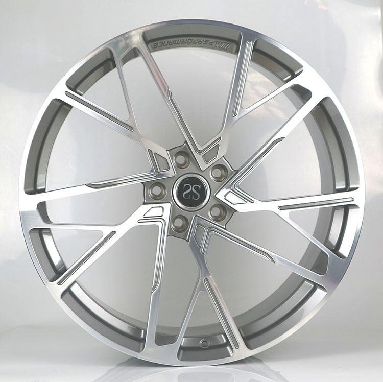 1-piece Forged Wheels Gun Metal Machined 20 21 22  Forged Wheel Rims For BMW X5 F15 Made of 6061-T6 Aluminum Alloy