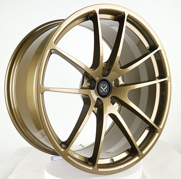 Bronze Custom 1- Piece 21 22 23 24 Inch Staggered forged Wheels For Auid RS7 5x112
