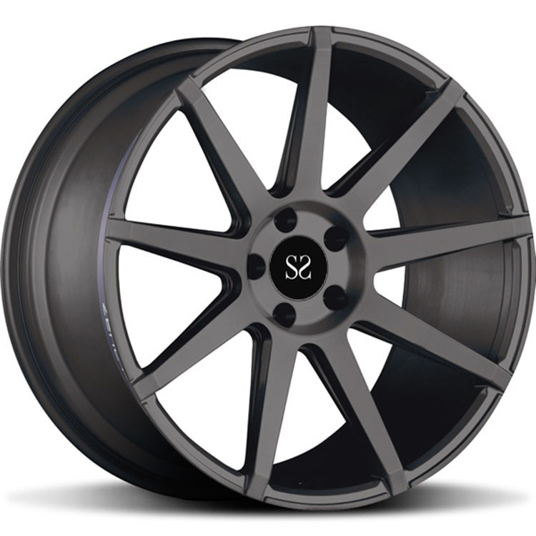 Custom Brush 19 20 and 21 Inch 1 - PC Forged Alloy Rims For Porsche Cayenne With 5x130