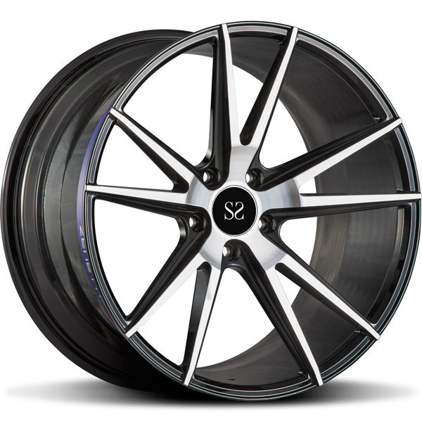 Gloss Black Machined 19 20 21 and 22 Inch 1- Piece Forged Alloy Wheels For BMW X6 M4 with 5x120