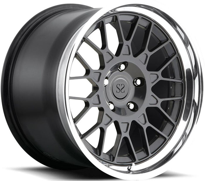 Staggered Aluminum Alloy 3 Piece Forged Wheels For Lamborghini 19 20 21 inches 5x120