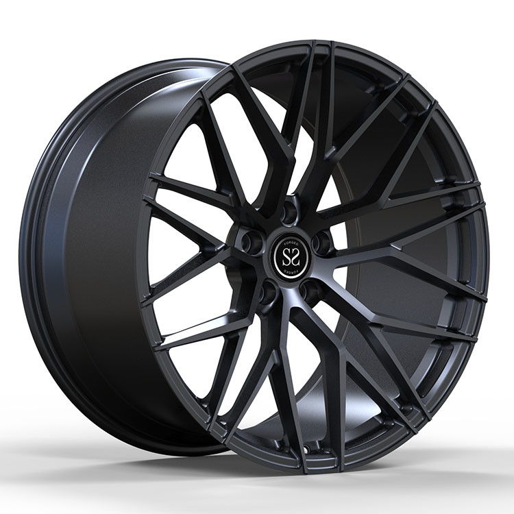 SS1033 20 Inch Satin Black 1 Piece Forged Wheels For Dodge Challenger 5x115