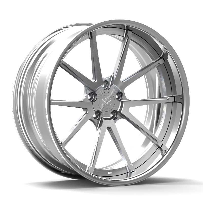 Aluminium Alloy Wheels 21 Inches Audi Rs6 Two Piece Forged Wheels 5x112