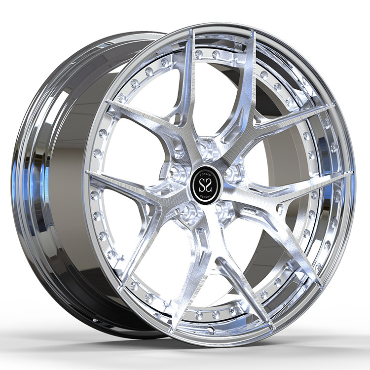 Polished Super Concave Forged Wheels 21 Inches Gtr 5x120 to fit M3