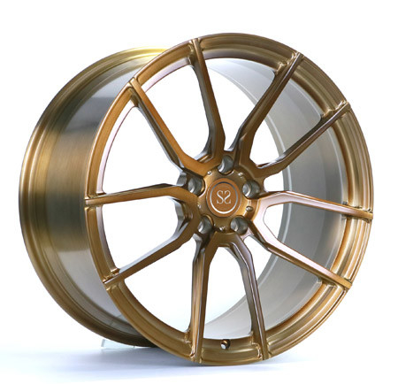 Heavy Duty Brushed Bronze 21 Inch Forged Wheels For Audi Q5
