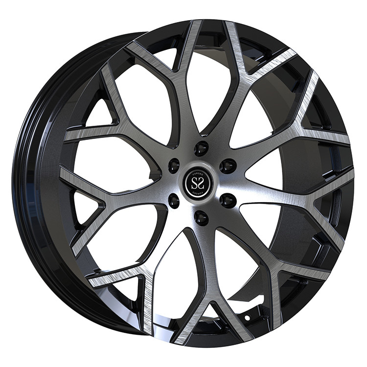 Fit Mustang GT500 5x114.3  Custom Classical 5-spoke  1-PC Forged Alloy Rim Size 18 19 and 21 inches