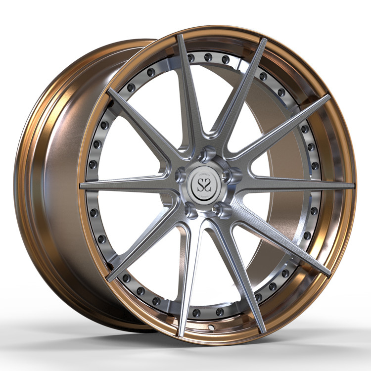Painting Staggered 2 Piece Forged Rims Deep Concave 6061-T6