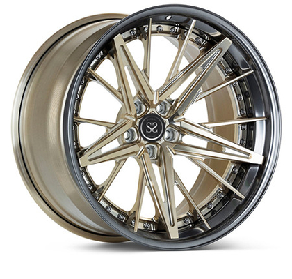 Multi Spoke 3 PC Forged Wheels 18 Inch Rims For Auid RS6 Q5 Q7
