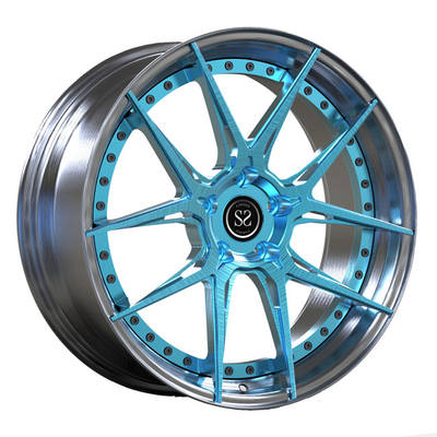 2 PC Forged Wheels 19inch Discs Polished Lip For Volkswagen T6