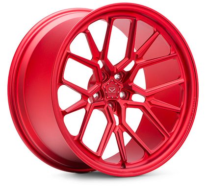 M3 Candy 1 Piece Forged Monoblock Wheel Red Slight Spoke For Customized