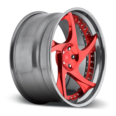 19x9.0 3PC Forged Aluminum Alloy Rims For GOLF Mk6 GTD