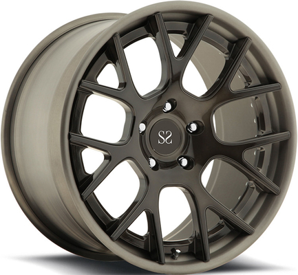 Chrome 2 Piece Forged Step Rims Wheels 20inch Custom For Mercedes Benz A35