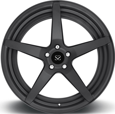 19inch 1 Piece Forged Wheels Rims Dark Bronze Discs For Audi S4 Monoblock Luxury