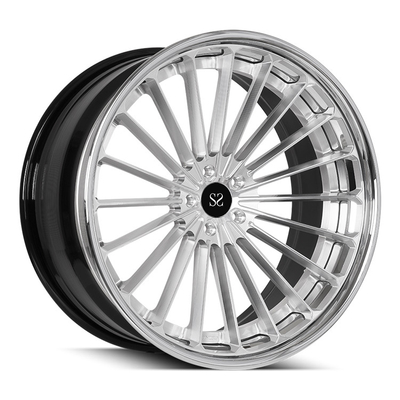 21x10 21x12 3PC Forged Aluminum Alloy Wheels Polish For C6 Corvette Z06