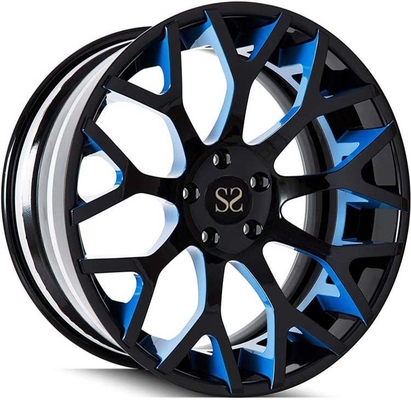 Gloss Black 3PC Forged Aluminum Alloy Rims 19x9 And 19x10.5 For Mercedes Benz E200