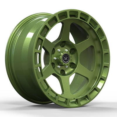 Custom 1-PC Forged Aluminum Alloy Rims CADILLAC XT6 C1XX  21x8.5 6X120 Millitary Green