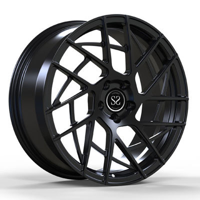 Satin Black Monoblock 1 Piece Multi Spokes Wheels For BMW M5 M6 Forged Rims