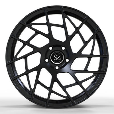 Satin Black Monoblock 1 Piece Multi Spokes Wheels For BMW M5 M6 Forged Rims