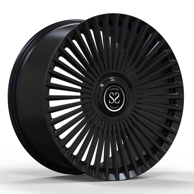 Custom 1PC Forged Aluminum Alloy RIms Rolls Royce Dawn 22x10.5 Gloss Black 5x120