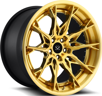 18 Inch 2pc Forged Alloy Wheels 5x100 5x105 5x112 5x120 For Porsche Macan Custom Rims