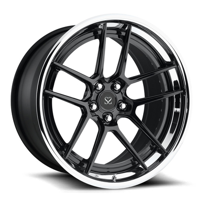 Polished 2PC Forged Alloy Custom Rims 20 21 22 Inch 5x112 For GLS Wheels