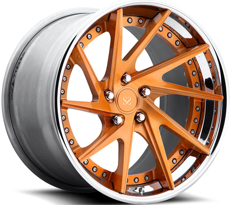 For Rolls-Royce Rims Polished 18 19 20 21 22 Inch 2-PC Forged Alloy Custom Wheels