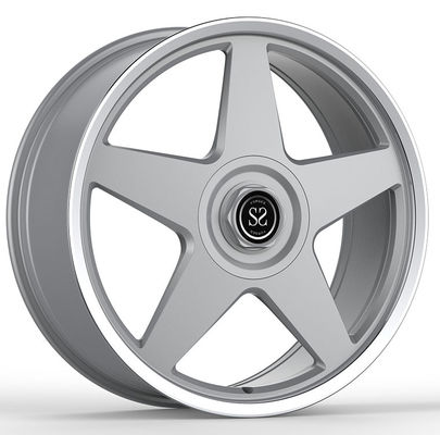 21x10 And 21x11 Custom Foreged 1-PC Alloy Rim Matt Silver Big Caps