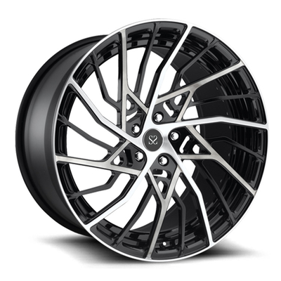 Silver Wheels Forged Monoblock 21inch Staggered for Ferrari 488 Custom Rims