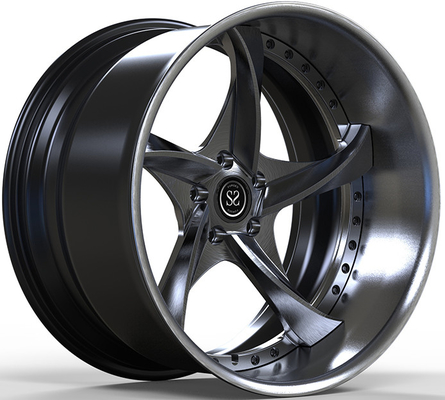 5x115 20x11.5 and 20x12 Custom 2 Piece Forged Wheels For Doge Challenger