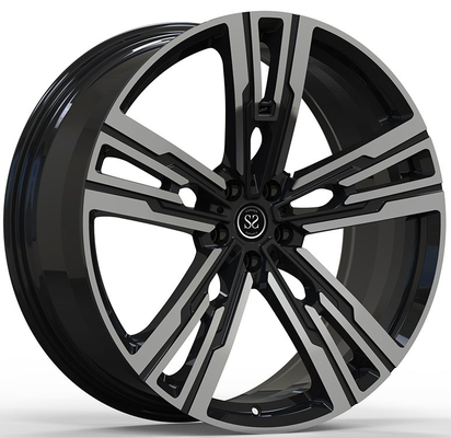 8.5Jx19 ET48 and 9.5Jx19 ET48 Gloss Black Polished Face 1-Piece Forged Wheel For BMW M4