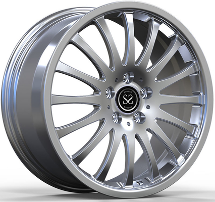 18x8.5 Gloss Silver 1-Piece Forged Wheels For Mercedes Benz S500 1998