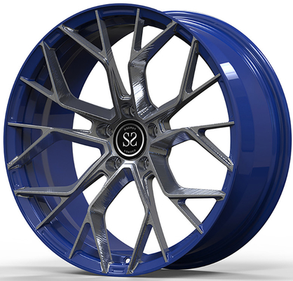 Gun Metal 1 Piece Forged Wheels Aluminum Alloy Rims 18 23 Inches For Auid RS6