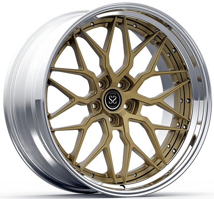 17x8.5ET18/17x9.5 ET24/5x120/72.6 3 Piece Forged Wheels For BMW E36