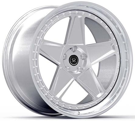 21x9ET32/22X12ET28/5x114.3/67.1 Brushed 3-PC Rims For Ferrari F8