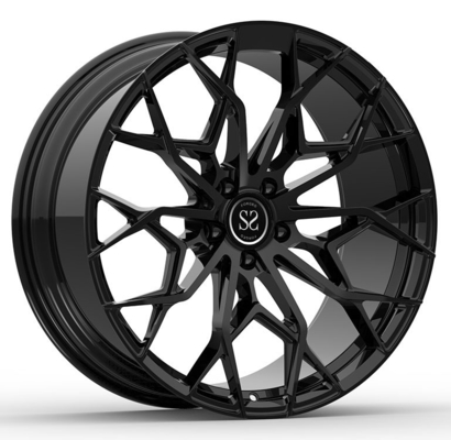 20x10.5 ET14/20x11 ET12/5x112/66.5 Satin Black 1 Piece Forged Wheels For BMW M3 2023