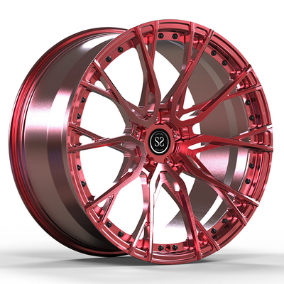 Candy Red Brushed 19x8.5 and 19x9.5 For BMW M40