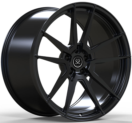 BMW M4 Staggered 20x9.5 And 21x10.5 Custom 1-PC Forged Rims Satin Black