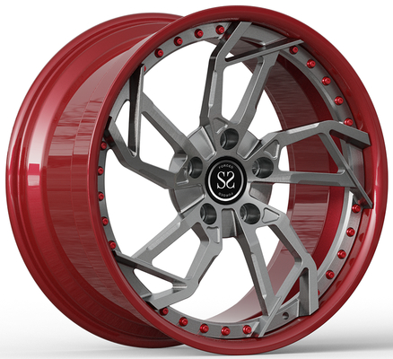 20x9.5 and 21x12 Custom 2-PC Forged Rims for Porsche Carrera 992